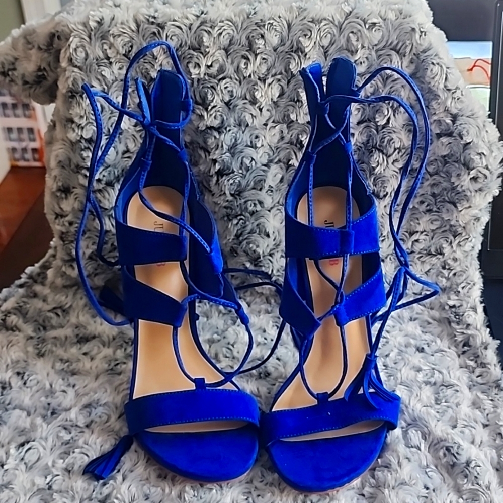 Royal Blue Sandals